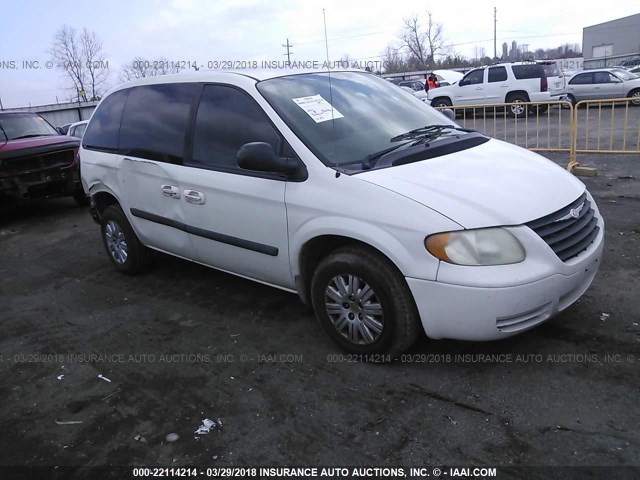 1C4GP45R85B441105 - 2005 CHRYSLER TOWN & COUNTRY  WHITE photo 1