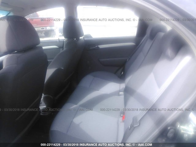 KL1TD5DE3AB132221 - 2010 CHEVROLET AVEO LS/LT 黑色 照片 8