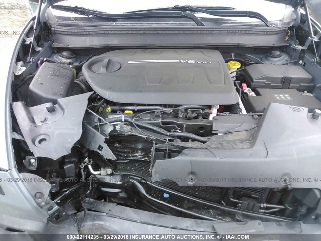 1C4PJMBS8FW523175 - 2015 JEEP CHEROKEE TRAILHAWK 灰色 照片 10