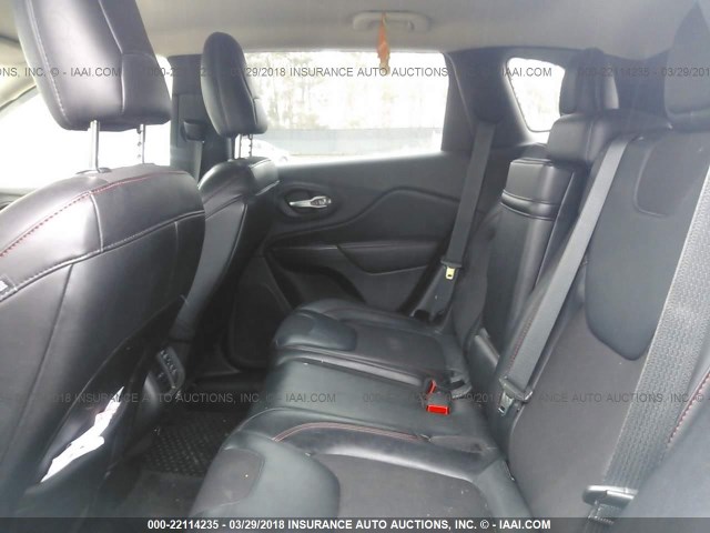 1C4PJMBS8FW523175 - 2015 JEEP CHEROKEE TRAILHAWK 灰色 照片 8