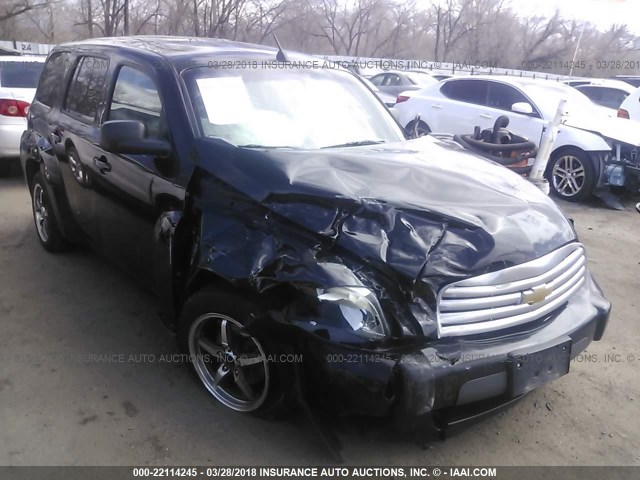3GNBAADB1AS609994 - 2010 CHEVROLET HHR LS BLACK photo 1