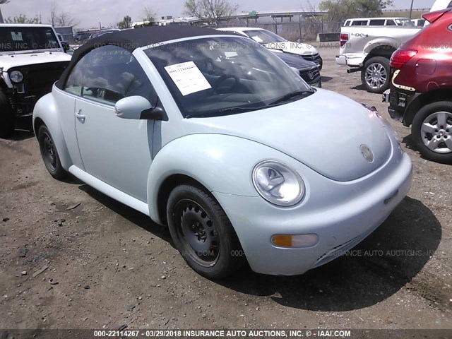 3VWBM31YX5M368772 - 2005 VOLKSWAGEN NEW BEETLE GL 白色 照片 1