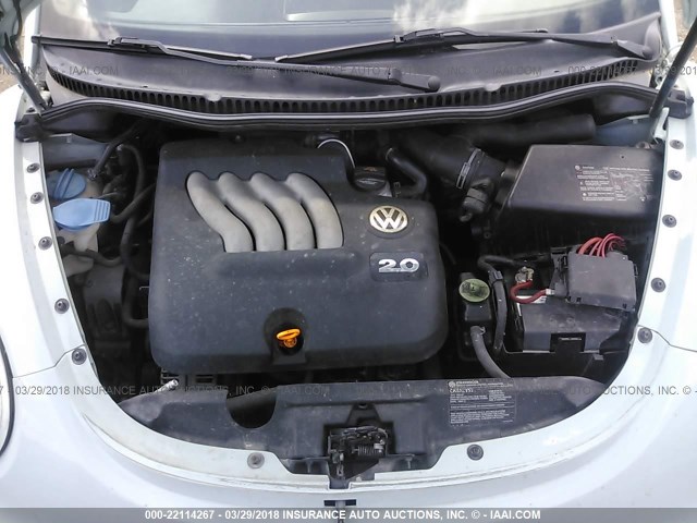 3VWBM31YX5M368772 - 2005 VOLKSWAGEN NEW BEETLE GL 白色 照片 10
