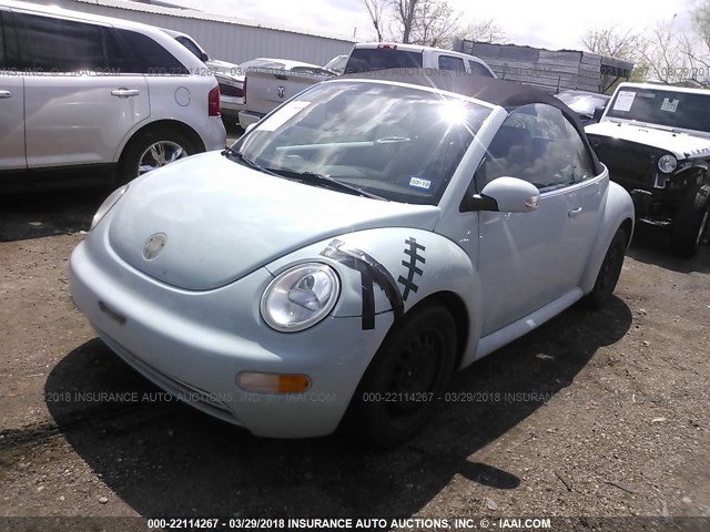 3VWBM31YX5M368772 - 2005 VOLKSWAGEN NEW BEETLE GL 白色 照片 2