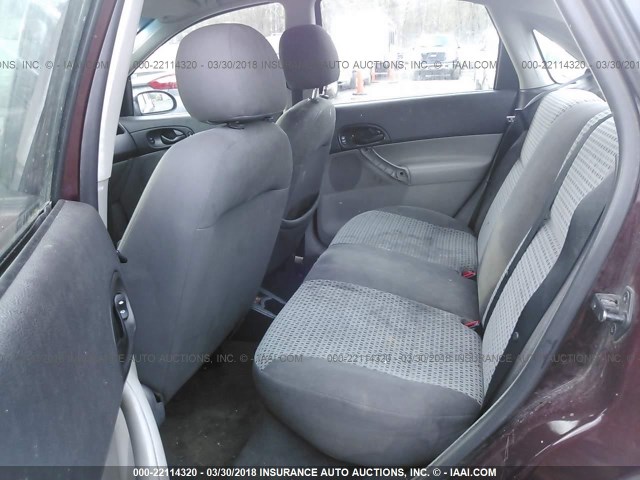 1FAFP34N07W301166 - 2007 FORD FOCUS ZX4/S/SE/SES 勃艮第红 照片 8