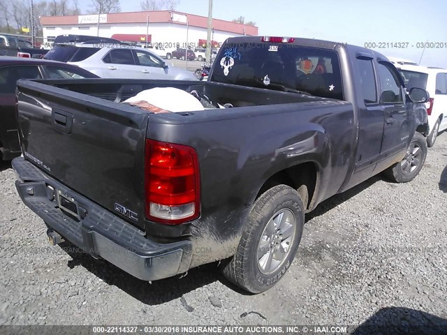 1GTEC19J58Z177665 - 2008 GMC SIERRA C1500 BROWN photo 4