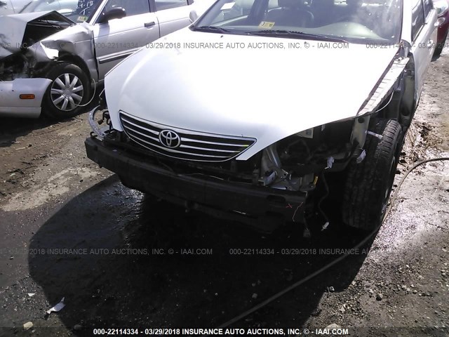 4T1BE30K66U747628 - 2006 TOYOTA CAMRY LE/XLE/SE SILVER photo 6