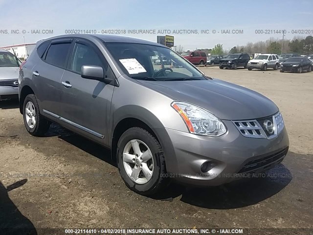 JN8AS5MV7DW146632 - 2013 NISSAN ROGUE S/SV GRAY photo 1