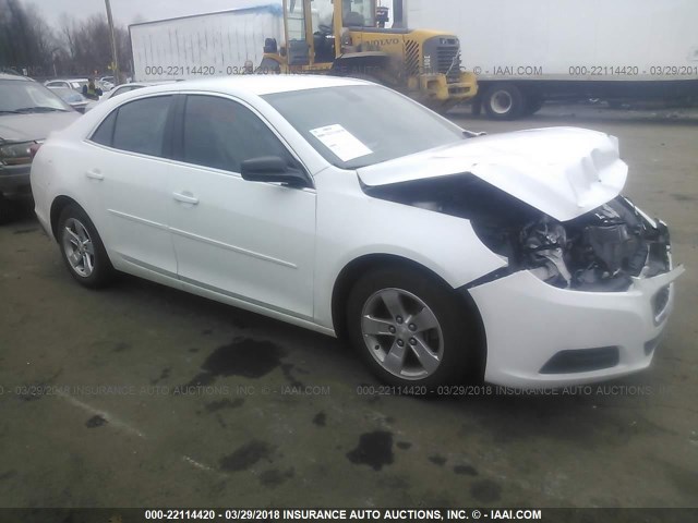 1G11B5SL7EF119227 - 2014 CHEVROLET MALIBU LS თეთრი ფოტო 1