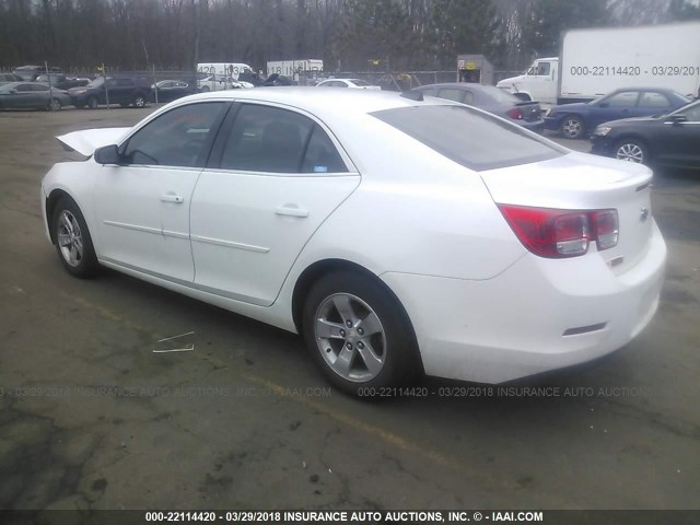 1G11B5SL7EF119227 - 2014 CHEVROLET MALIBU LS თეთრი ფოტო 3