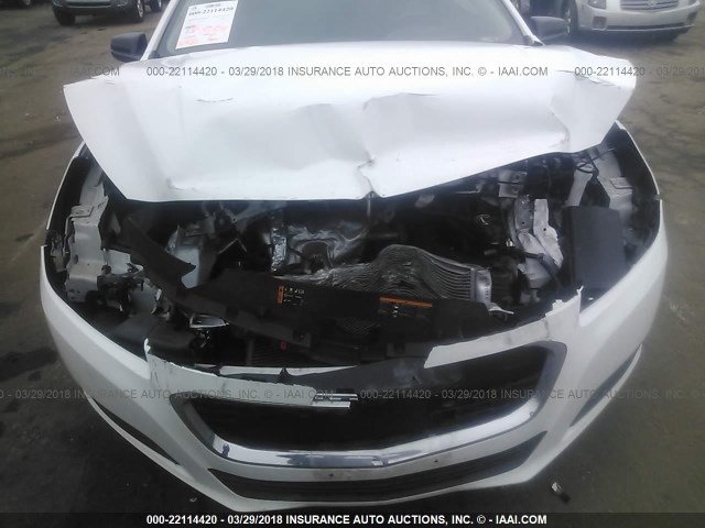 1G11B5SL7EF119227 - 2014 CHEVROLET MALIBU LS თეთრი ფოტო 6