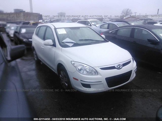 KMHDB8AE5AU066201 - 2010 HYUNDAI ELANTRA TOURING GLS WHITE photo 1