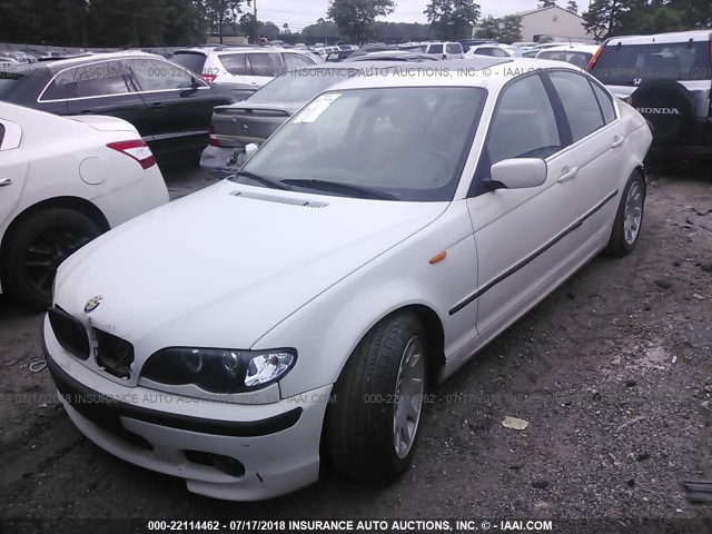 WBAEV53433KM25107 - 2003 BMW 330 I WHITE photo 2