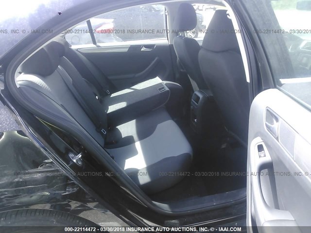 3VW2B7AJ3HM374482 - 2017 VOLKSWAGEN JETTA S 黑色 照片 8
