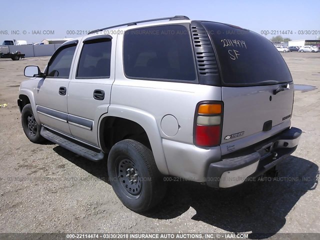 1GNEC13Z04R119060 - 2004 CHEVROLET TAHOE C1500 TAN photo 3