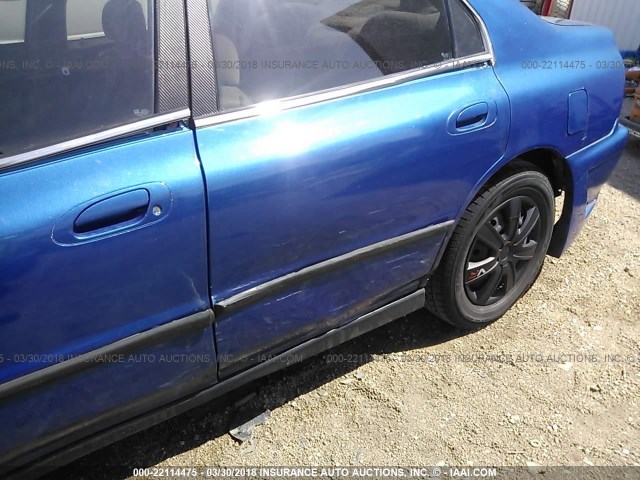 1HGCD5537TA273728 - 1996 HONDA ACCORD LX/EX BLUE photo 6