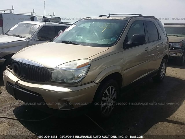 3G5DB03L46S544267 - 2006 BUICK RENDEZVOUS CX/CXL GOLD photo 2