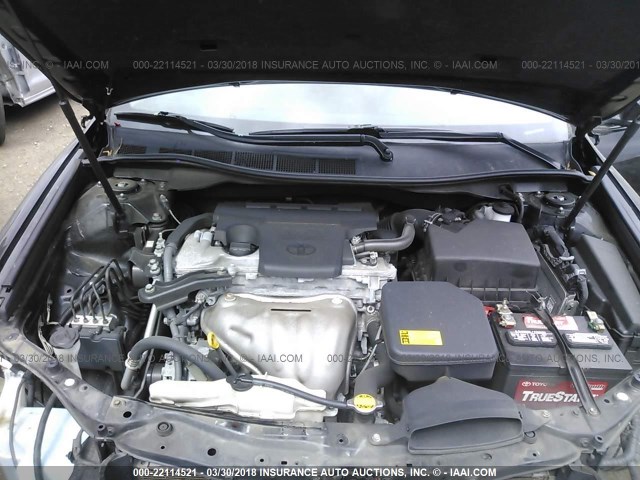4T1BF1FK1CU027710 - 2012 TOYOTA CAMRY SE/LE/XLE Қара фото 10