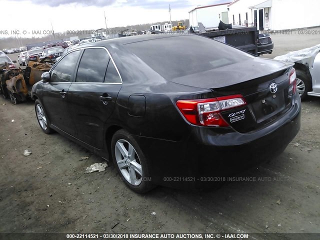 4T1BF1FK1CU027710 - 2012 TOYOTA CAMRY SE/LE/XLE Қара фото 3
