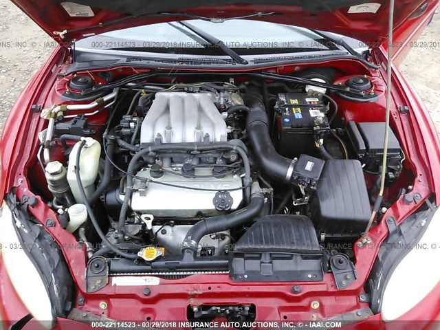 4B3AG52H02E078770 - 2002 DODGE STRATUS R/T RED photo 10