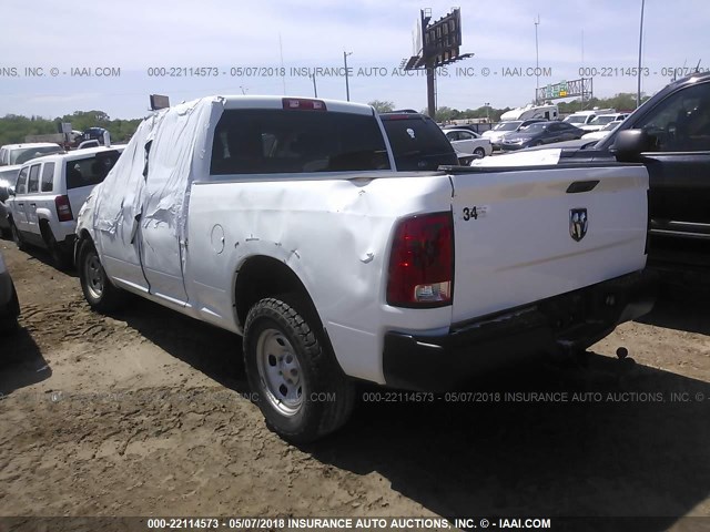 1C6RR6FTXFS638956 - 2015 RAM 1500 ST WHITE photo 3