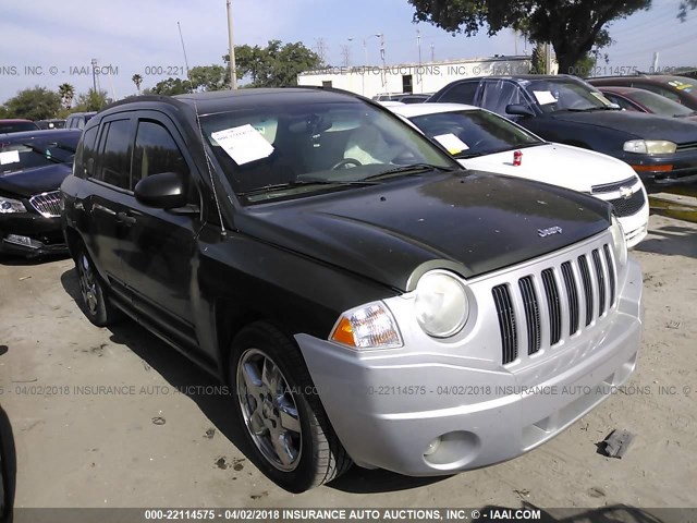 1J8FF57W17D100412 - 2007 JEEP COMPASS LIMITED GREEN photo 1