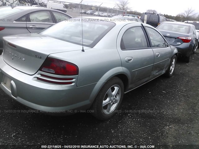 1B3EL46XX6N107577 - 2006 DODGE STRATUS SXT GRAY photo 4