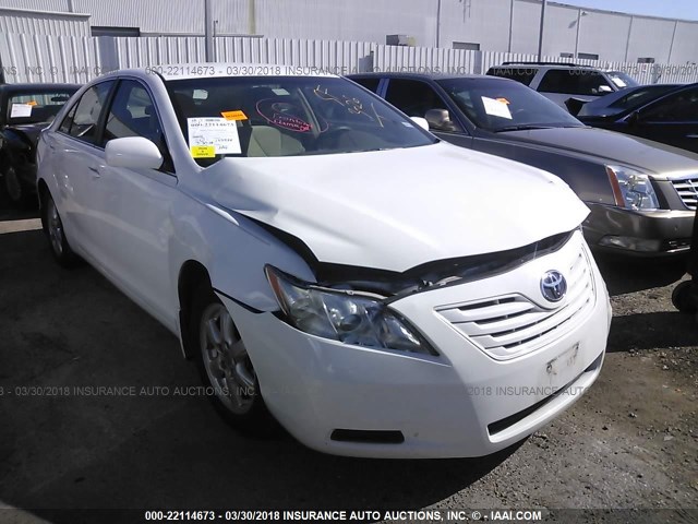 4T1BK46K87U554789 - 2007 TOYOTA CAMRY NEW GENERAT LE/XLE/SE WHITE photo 1