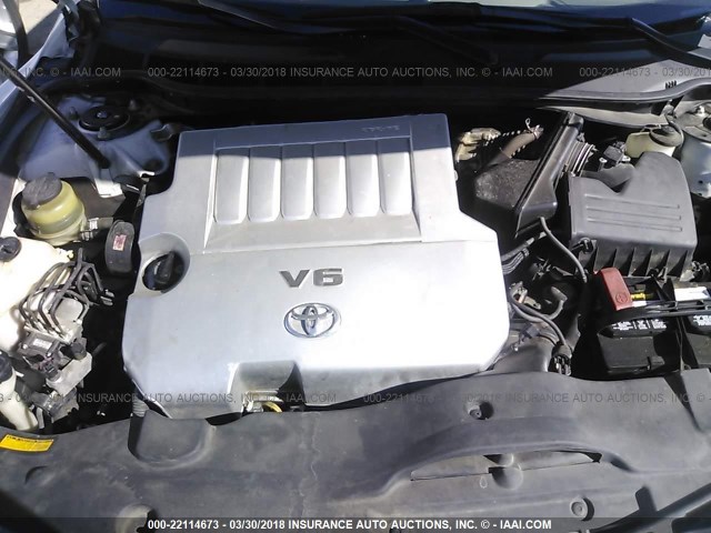 4T1BK46K87U554789 - 2007 TOYOTA CAMRY NEW GENERAT LE/XLE/SE WHITE photo 10