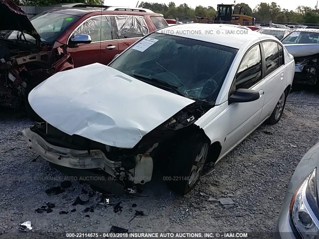 1G8AL52F34Z122471 - 2004 SATURN ION LEVEL 3 WHITE photo 2