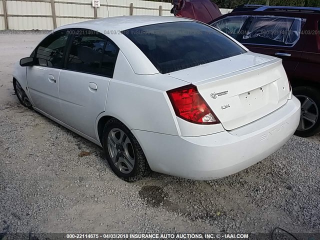 1G8AL52F34Z122471 - 2004 SATURN ION LEVEL 3 WHITE photo 3