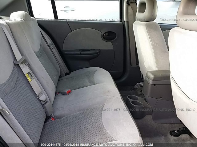 1G8AL52F34Z122471 - 2004 SATURN ION LEVEL 3 WHITE photo 8