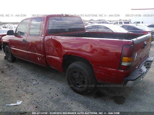 2GCEC19W621273106 - 2002 CHEVROLET SILVERADO C1500 RED photo 3