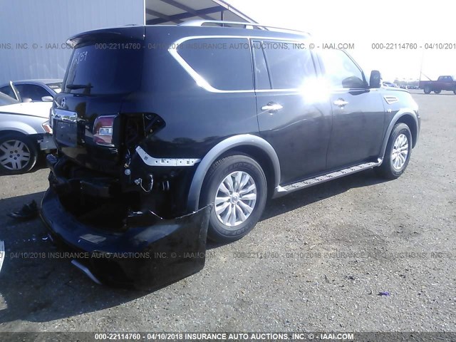 JN8AY2ND6J9056501 - 2018 NISSAN ARMADA SV/SL/PLATINUM BLACK photo 4