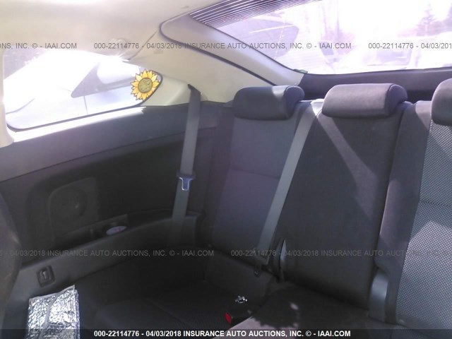 JTKDE167280271045 - 2008 TOYOTA SCION TC 蓝色 照片 8