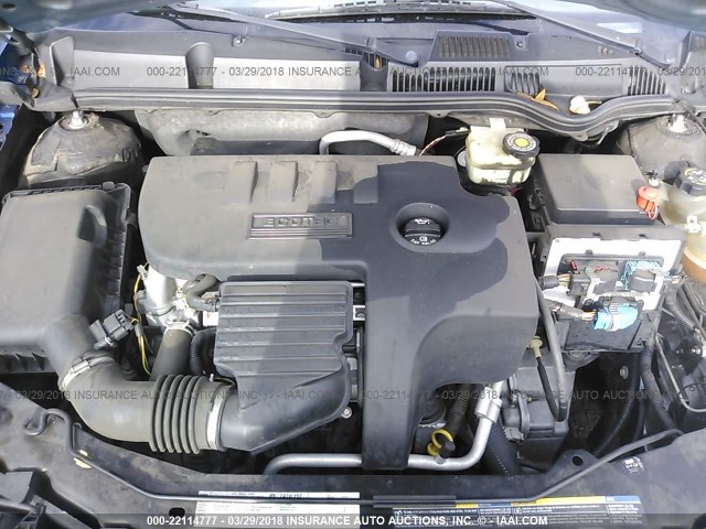 1G8AL52F45Z124506 - 2005 SATURN ION LEVEL 3 BLUE photo 10