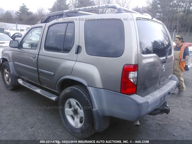 5N1ED28T44C673734 - 2004 NISSAN XTERRA XE/SE BROWN photo 3