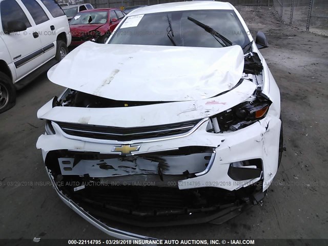 1G1ZB5ST0HF176277 - 2017 CHEVROLET MALIBU LS 白色 照片 6