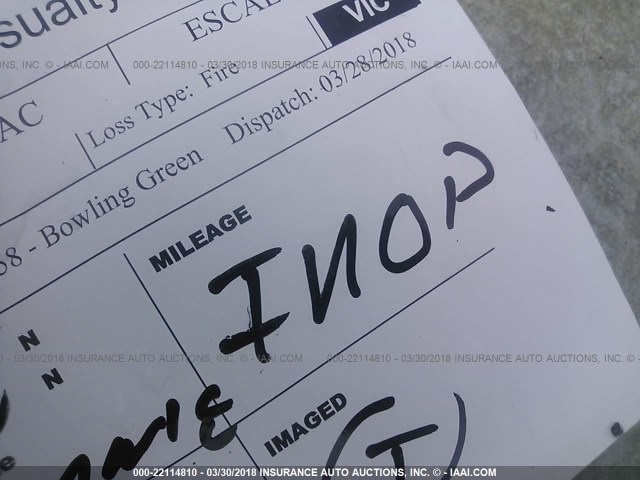 1GYFK63888R233313 - 2008 CADILLAC ESCALADE LUXURY Բորդո լուսանկար 7