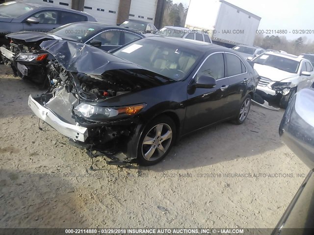 JH4CU2F65CC008766 - 2012 ACURA TSX TECH GRAY photo 2