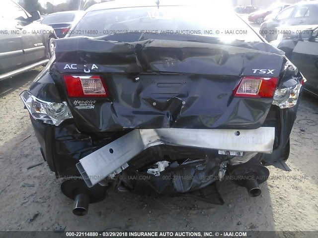 JH4CU2F65CC008766 - 2012 ACURA TSX TECH GRAY photo 6