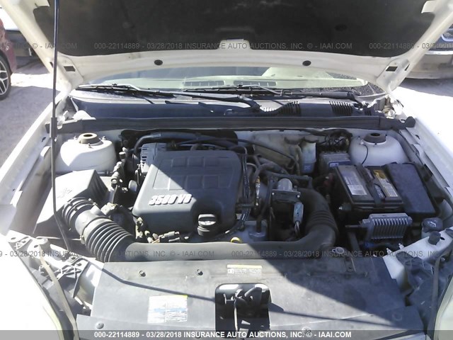 1G1ZS53876F239088 - 2006 CHEVROLET MALIBU LS 白色 照片 10
