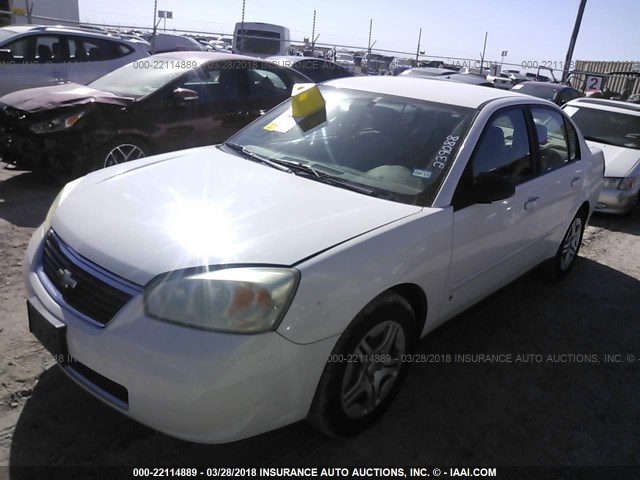 1G1ZS53876F239088 - 2006 CHEVROLET MALIBU LS 白色 照片 2