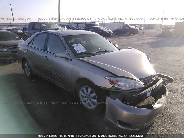 4T1BE32K74U326351 - 2004 TOYOTA CAMRY LE/XLE/SE TAN photo 1