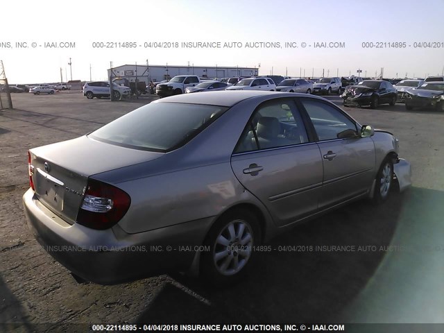 4T1BE32K74U326351 - 2004 TOYOTA CAMRY LE/XLE/SE 棕色 照片 4