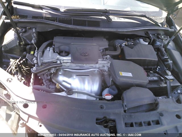 4T1BF1FKXGU146880 - 2016 TOYOTA CAMRY LE/XLE/SE/XSE Grau Foto 10