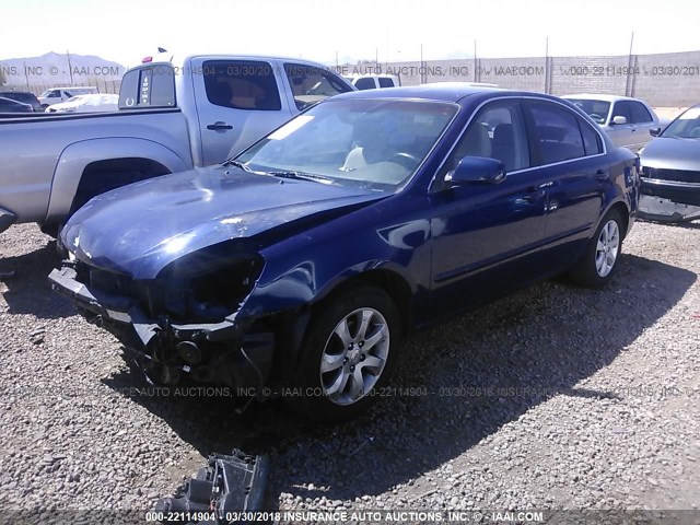 KNAGE124675135368 - 2007 KIA OPTIMA LX/EX BLUE photo 2