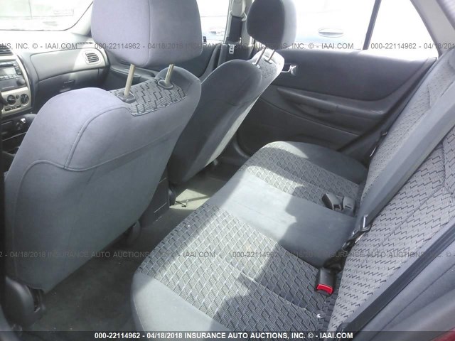 JM1BJ225610472425 - 2001 MAZDA PROTEGE LX/ES წითელი ფოტო 8