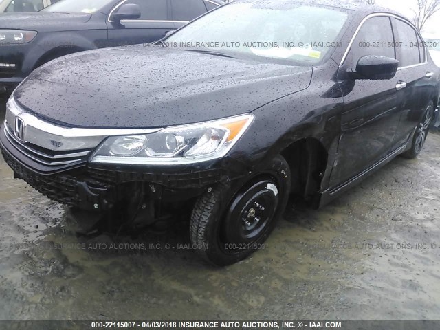 1HGCR2F55GA107150 - 2016 HONDA ACCORD SPORT 黑色 照片 6