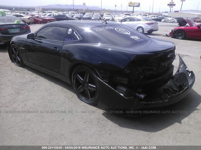 2G1FB1E32F9275213 - 2015 CHEVROLET CAMARO LS BLACK photo 3